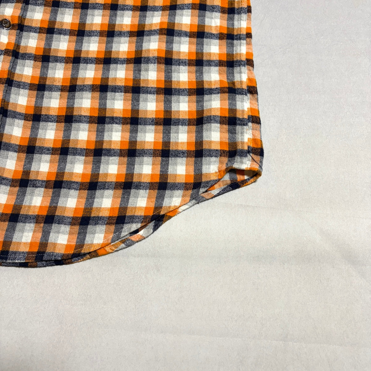チャップス CHAPS 長袖シャツ ネルシャツ オレンジ メンズL