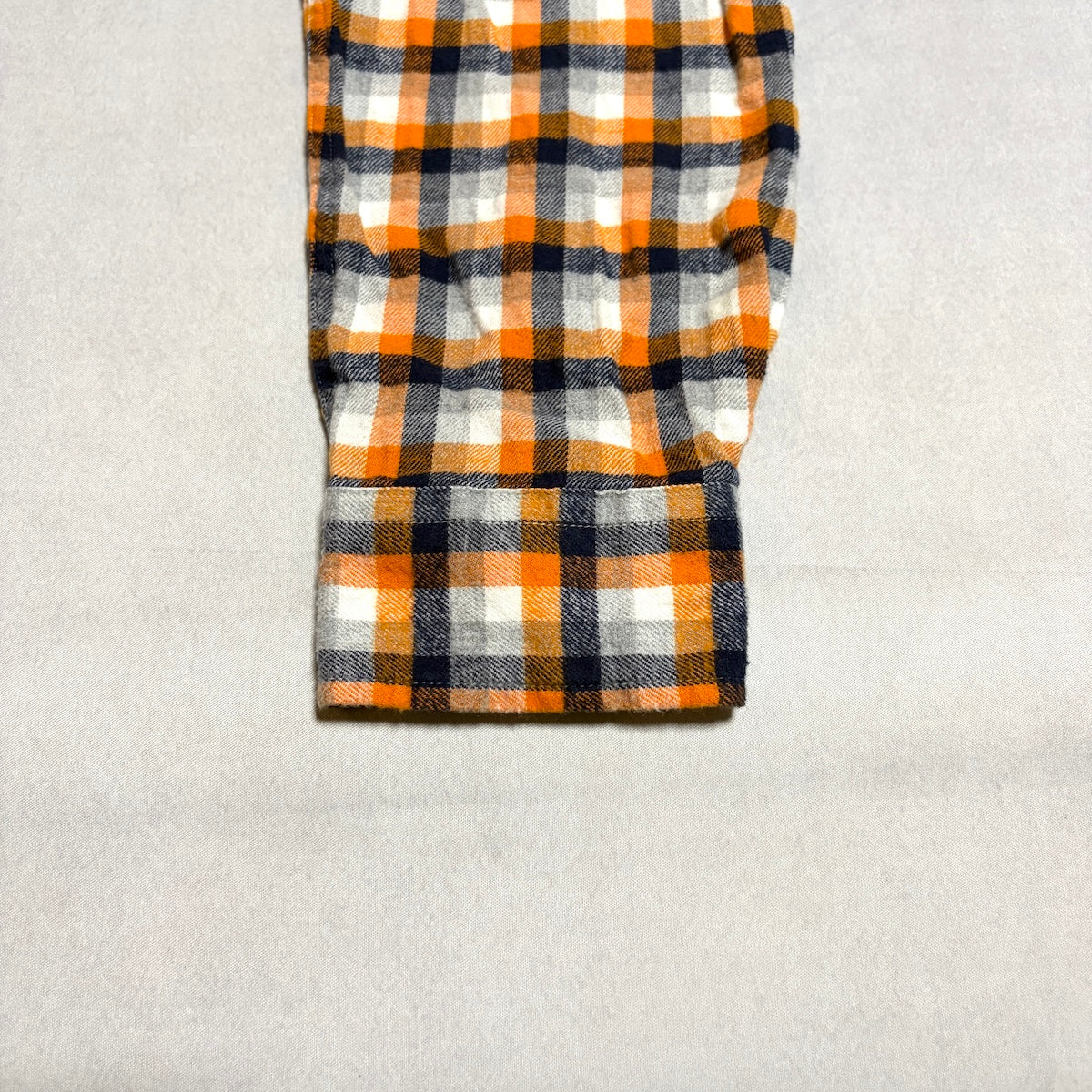 チャップス CHAPS 長袖シャツ ネルシャツ オレンジ メンズL