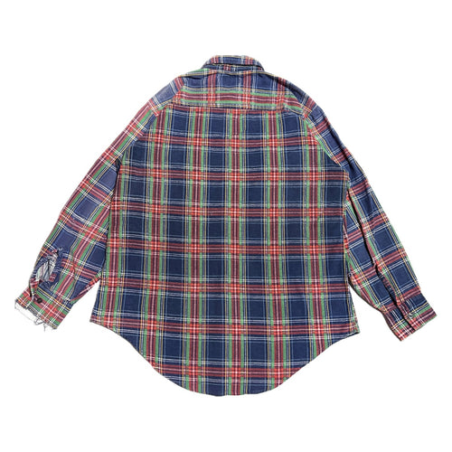 ディッキーズ Dickies 長袖シャツ ネルシャツ 70s~80s メンズL