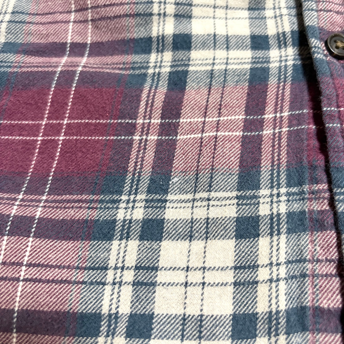 チャップス CHAPS 長袖シャツ ネルシャツ えんじ メンズL